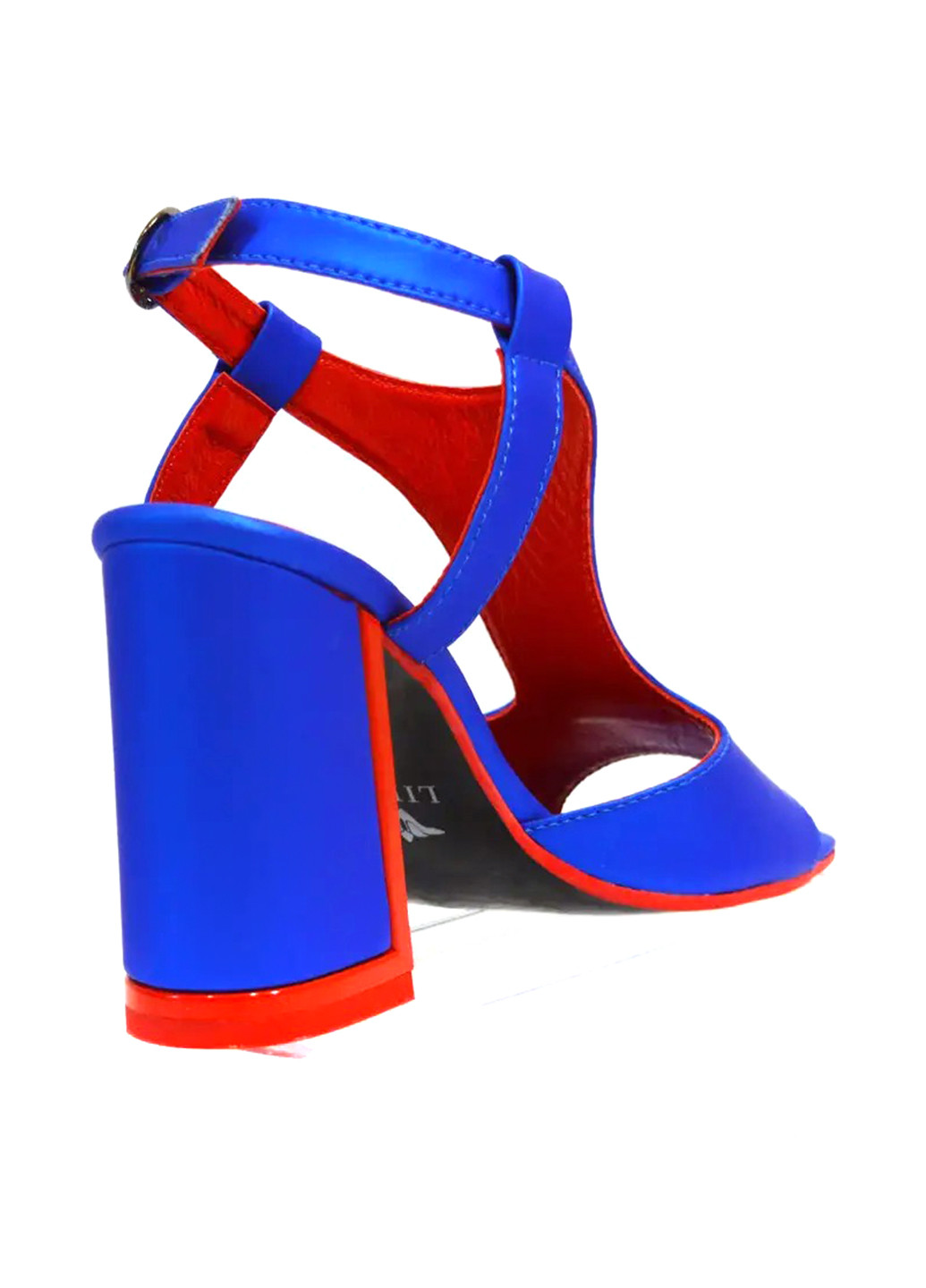 Синие босоножки Lirio с ремешком