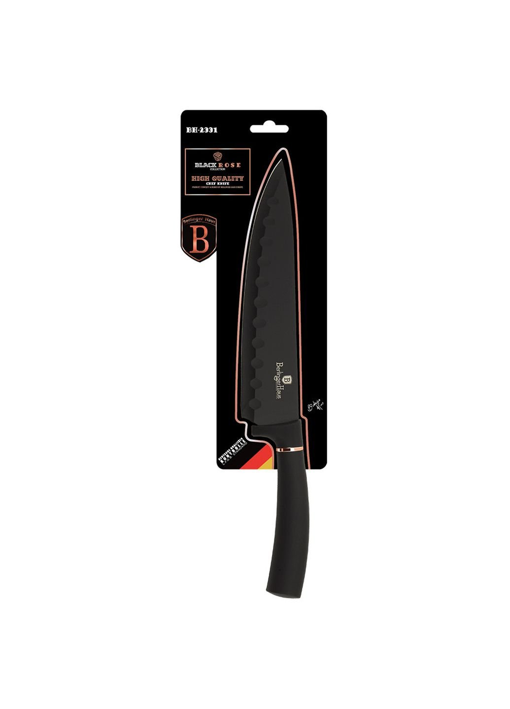 Нож шеф-повара Black Rose collection 20 см BH-2331 Berlinger Haus (253631304)