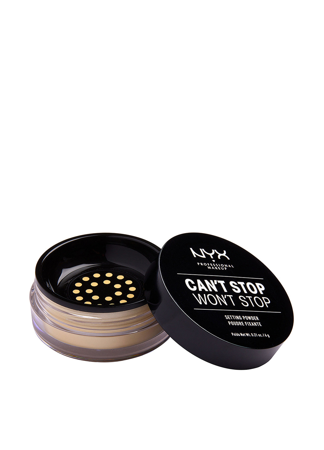 Пудра Can't Stop Won't Stop Setting (Banana), 6 г NYX Professional Makeup (162405159)