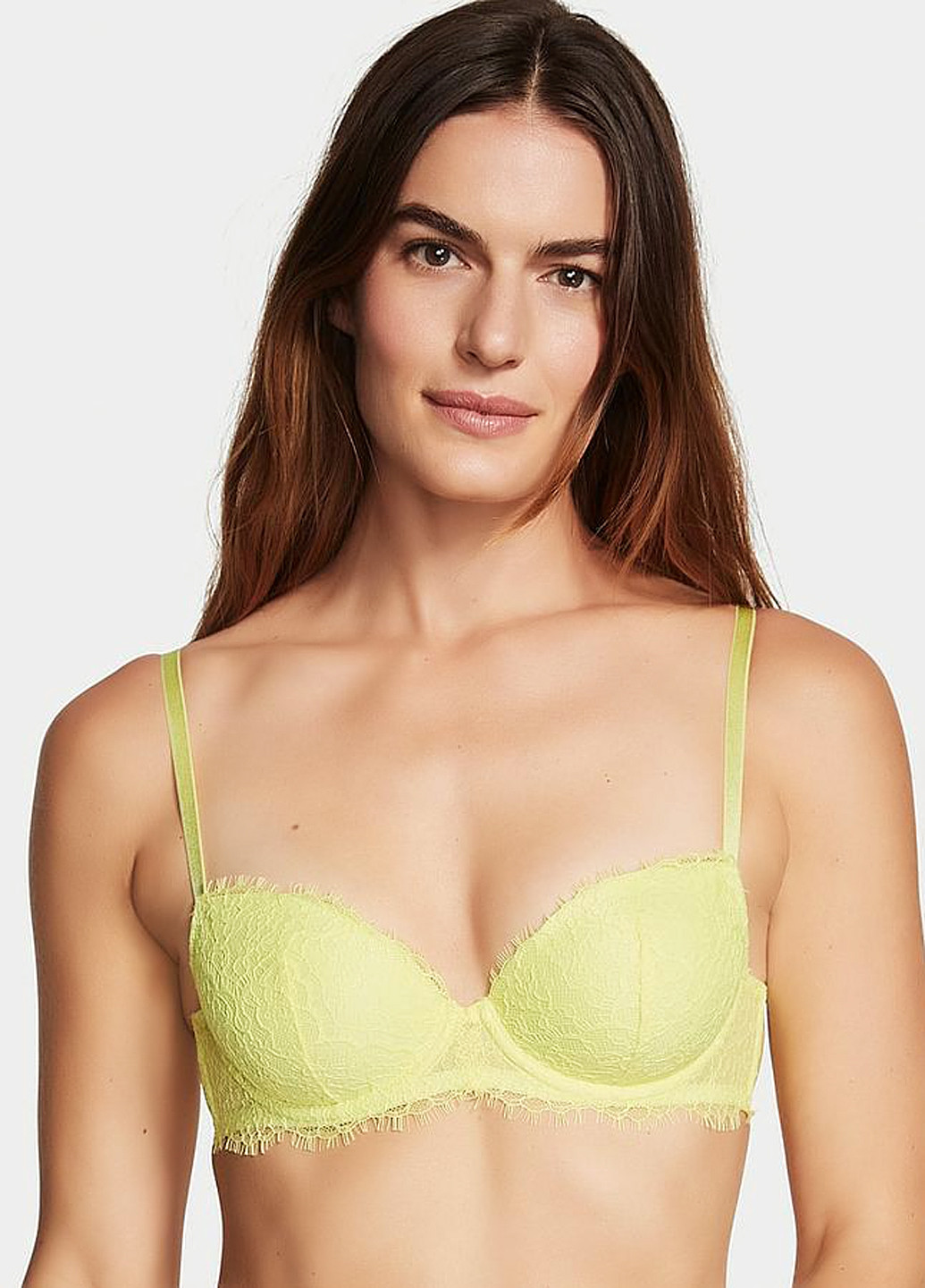 Желтый демисезонный комплект (бюстгальтер. трусики) Victoria's Secret