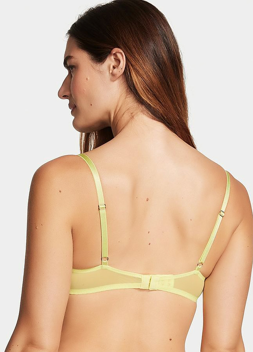 Желтый демисезонный комплект (бюстгальтер. трусики) Victoria's Secret