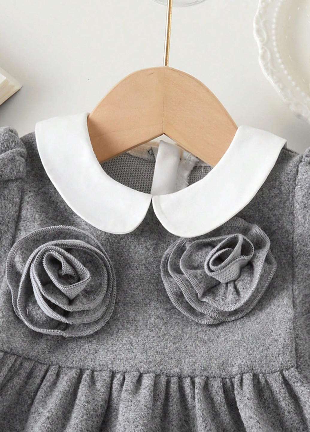 Сіра сукня SHEIN (364846604)