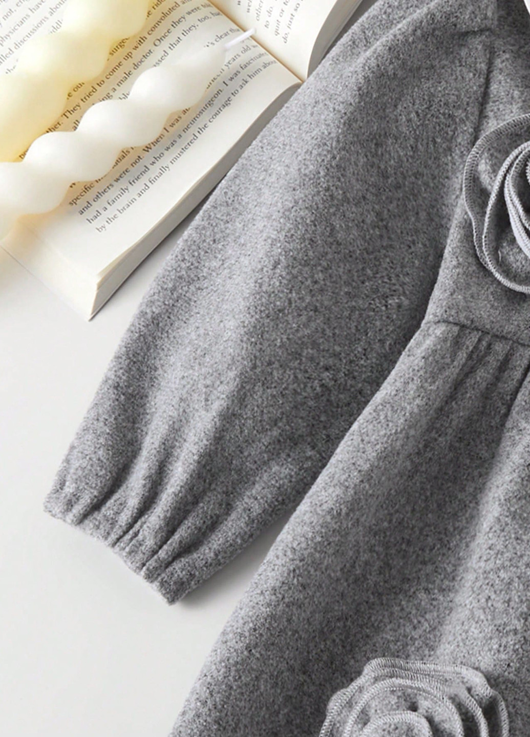 Сіра сукня SHEIN (364846604)