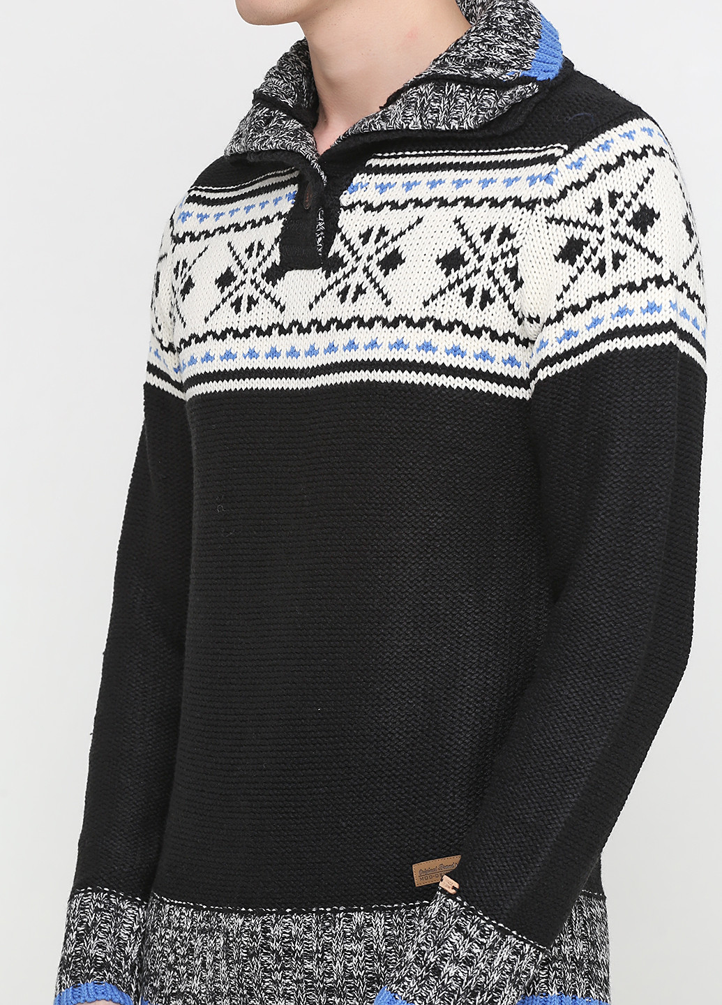 Черный демисезонный свитер M.O.D.