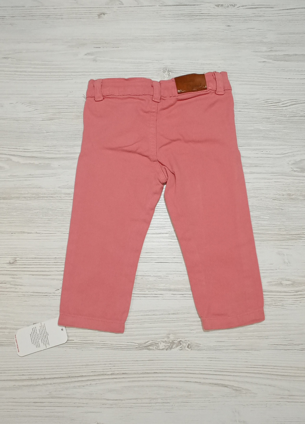 Темно-розовые демисезонные джинсы Bebetto