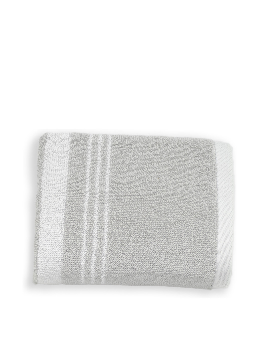 No Brand полотенце, 40х60 см полоска светло-серый производство - Турция