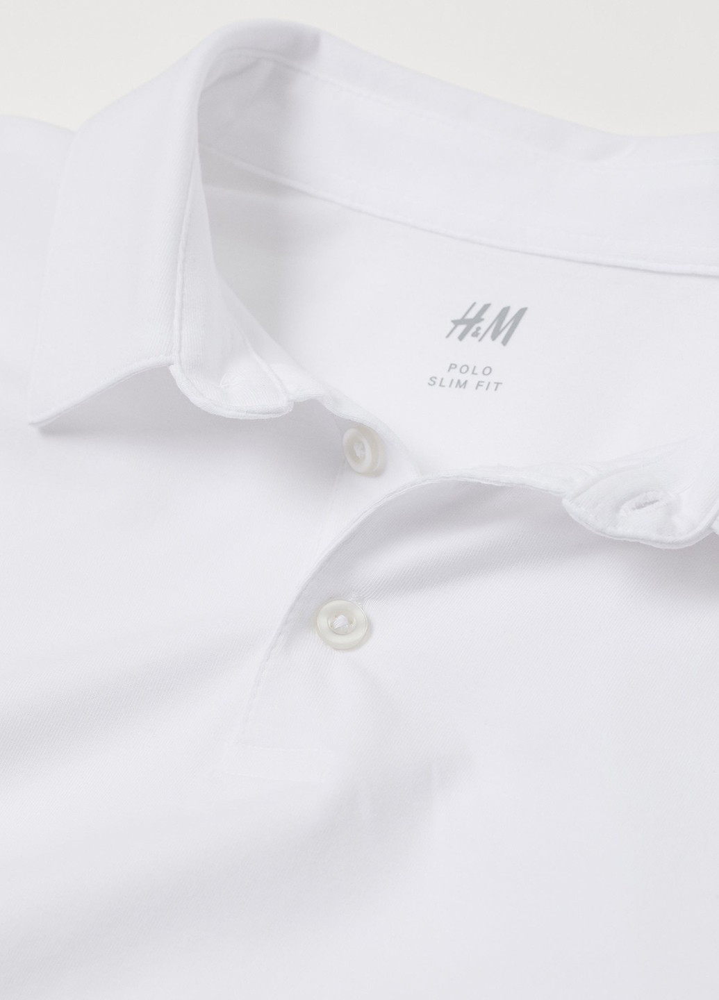 Белая футболка H&M