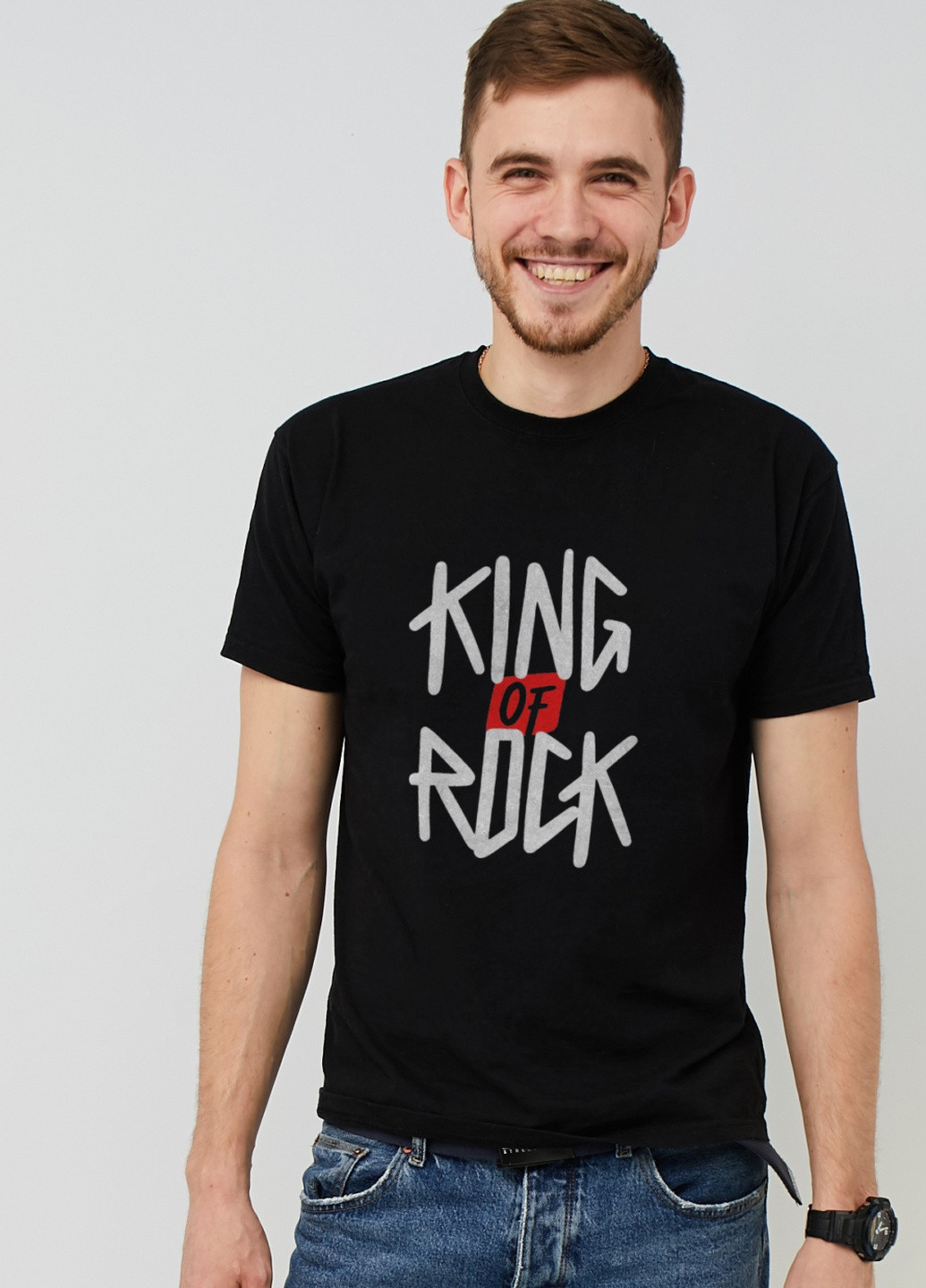 Черная футболка мужская с коротким рукавом Memo