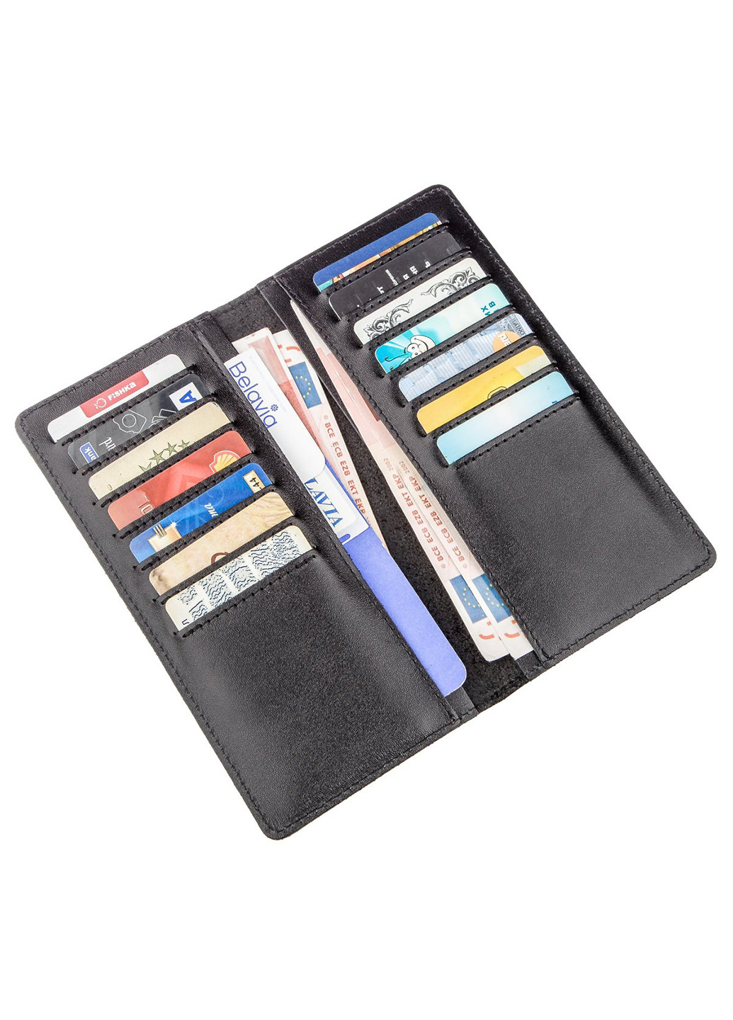 Мужской кожаный кошелек 18х9х1 см Shvigel (252132291)