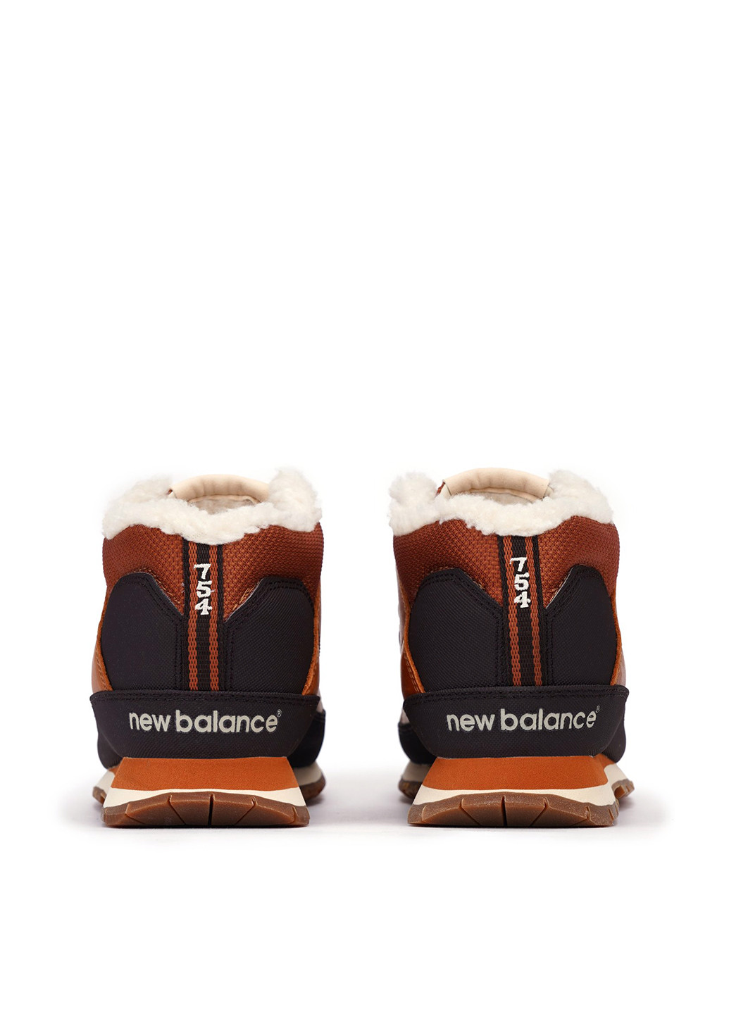 Коричневые зимние ботинки New Balance