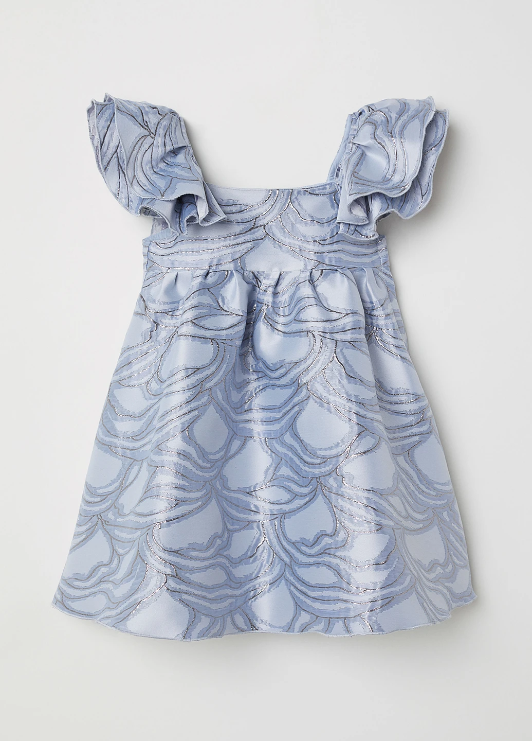 Блакитна сукня H&M (174859124)