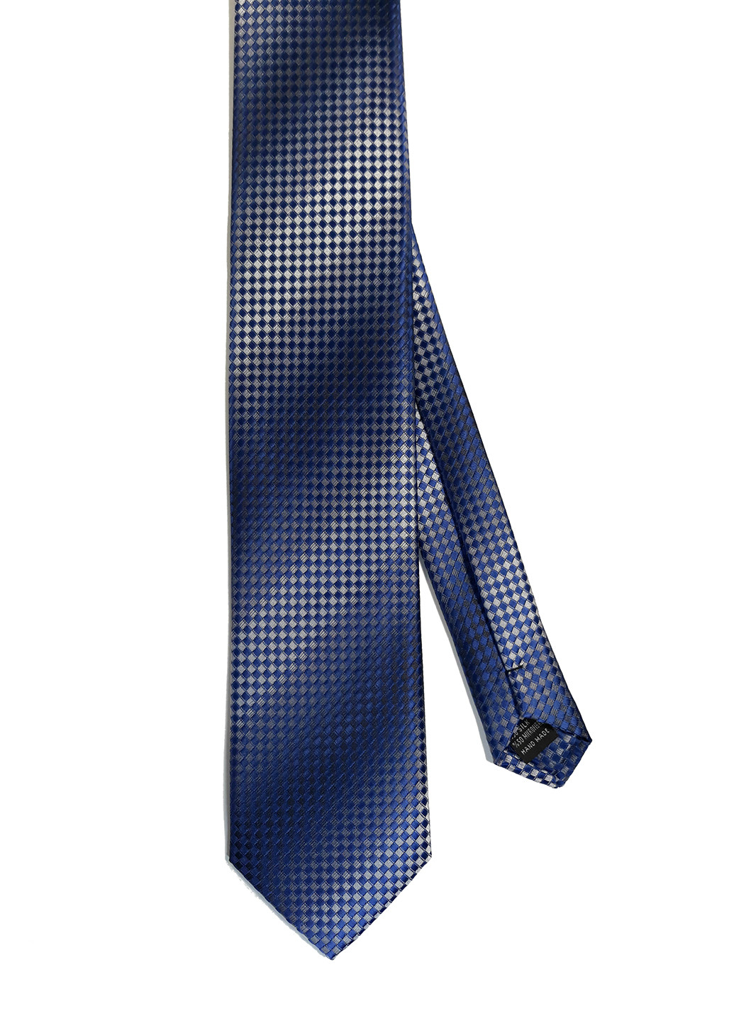 Галстук Franco Riveiro стандартный абстрактный синий шелк