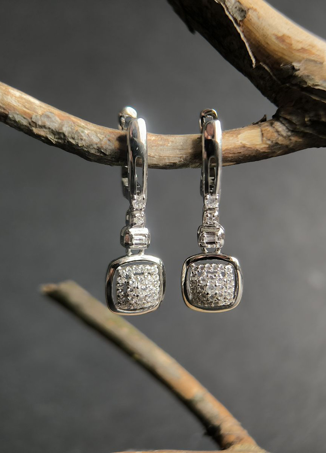 Сережки Silver Flame (350941538)