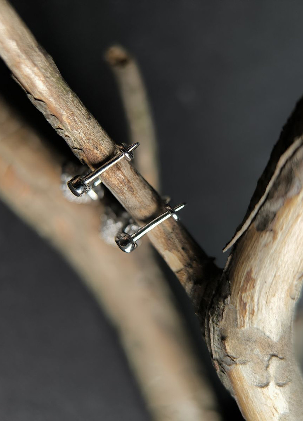 Сережки Silver Flame (350941538)