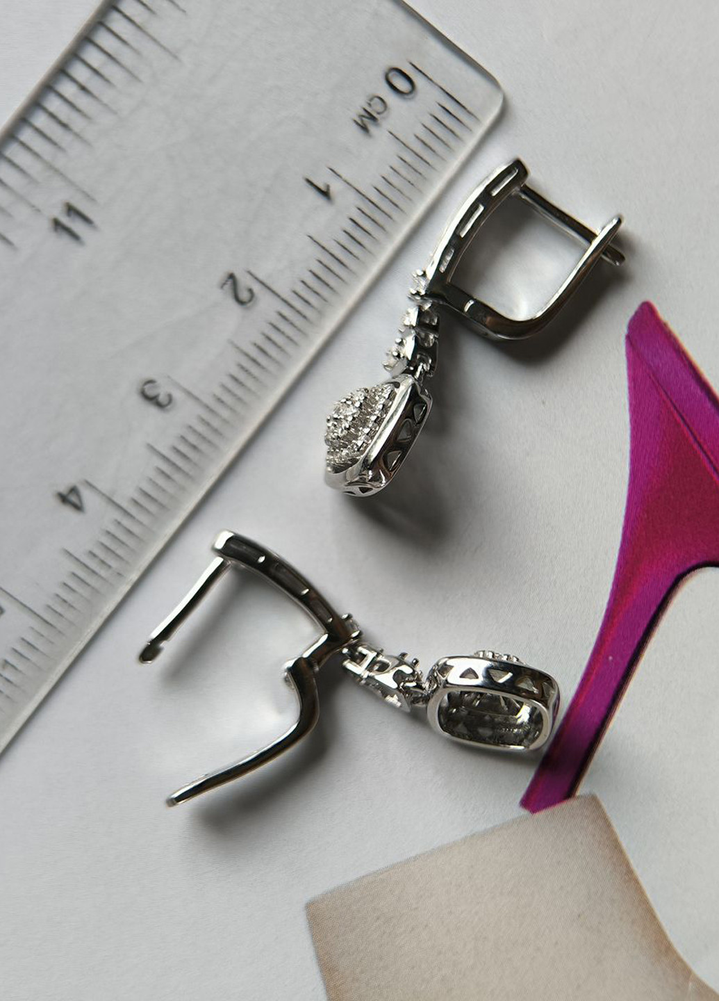 Сережки Silver Flame (350941538)