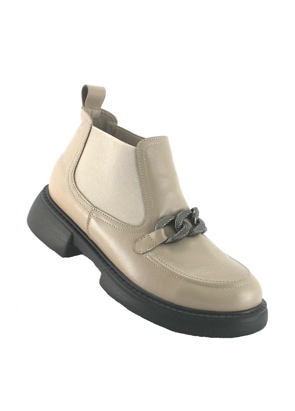 Осенние ботинки челси Mila с цепочками