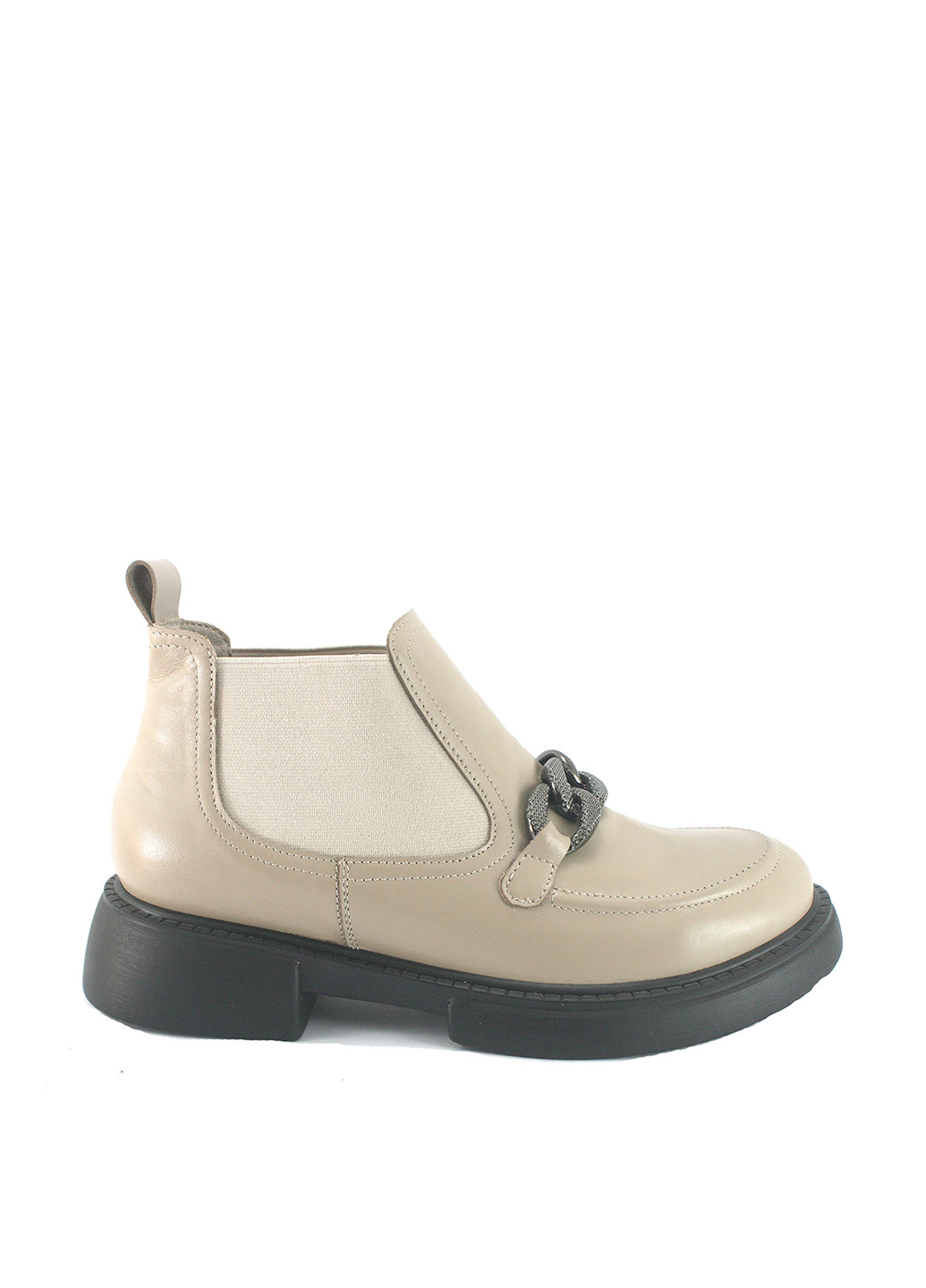 Осенние ботинки челси Mila с цепочками