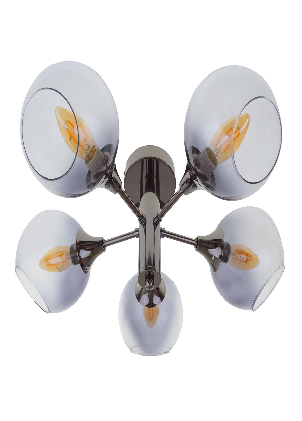 Люстра LK-720S/5 E14 BK+CH Brille (251891755)