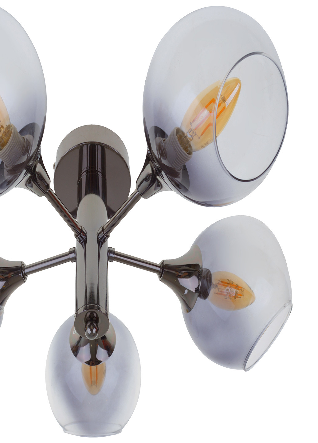 Люстра LK-720S/5 E14 BK+CH Brille (251891755)