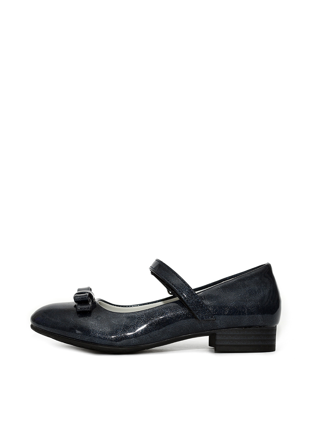 Темно-синие туфли без каблука Clibee