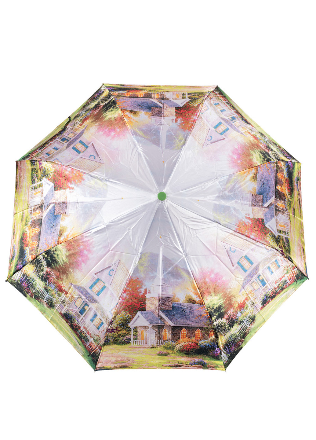 Женский складной зонт полуавтомат 101 см Magic Rain (255710311)