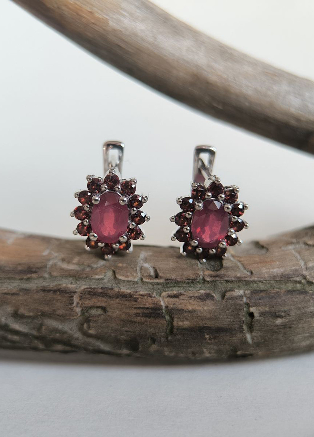 Сережки Silver Flame (369649114)