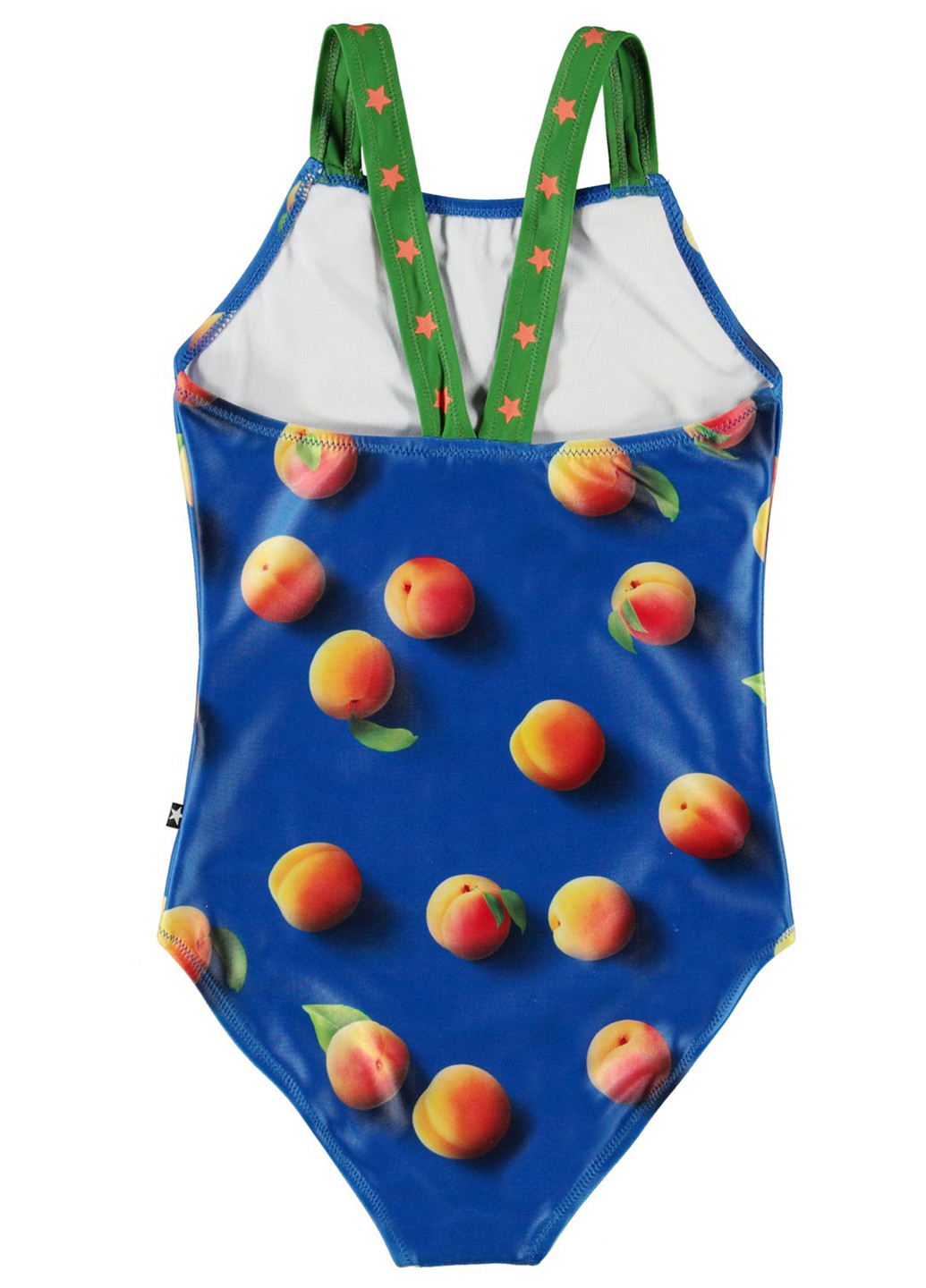 Синий летний купальник слитный Molo