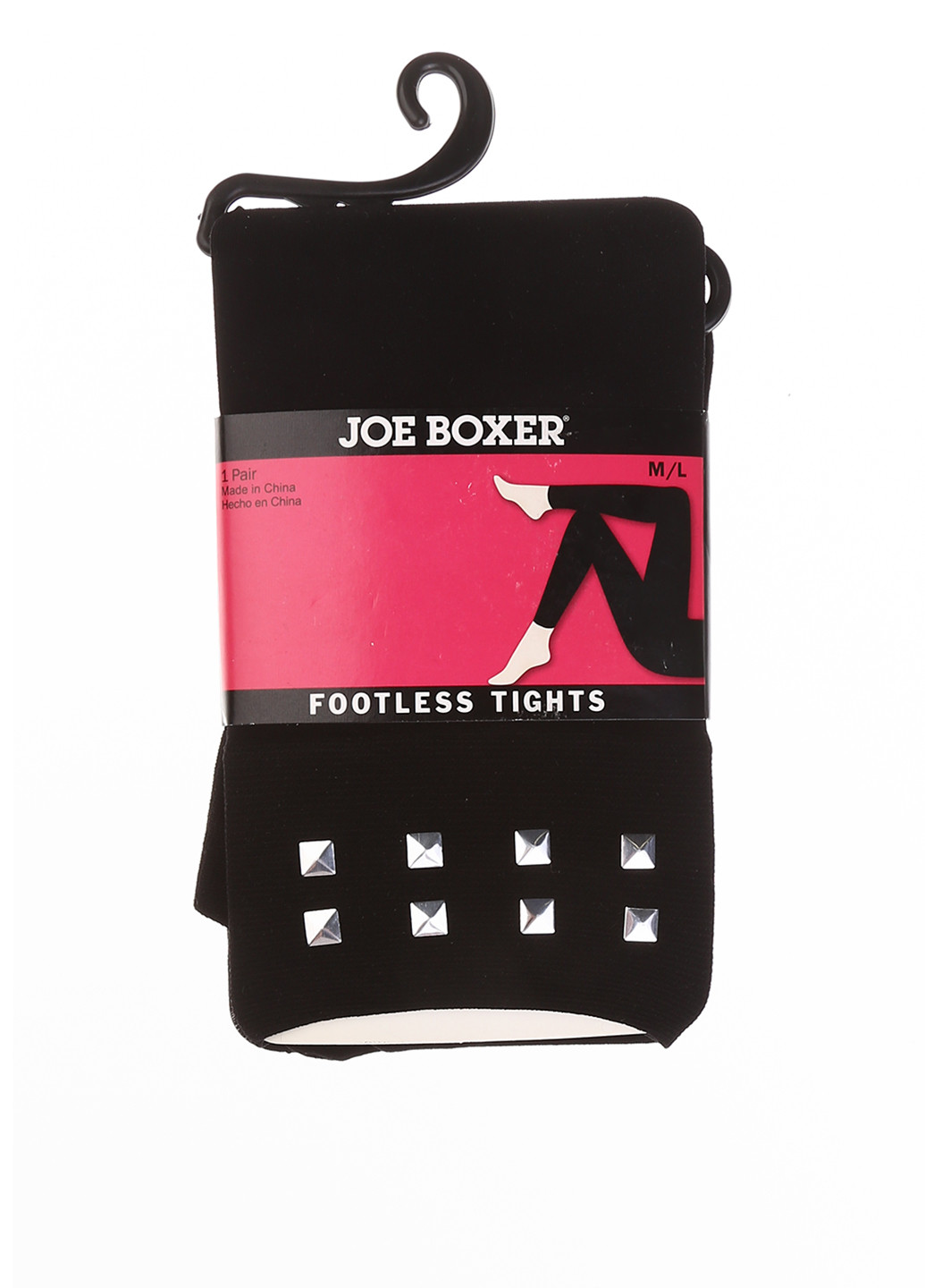 Лосини Joe Boxer однотонні чорні повсякденні трикотаж