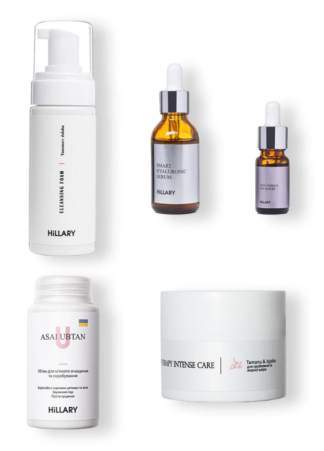 Базовий набір для догляду за жирною шкірою Осінній догляд Autumn care for oil skin Hillary (254230585)