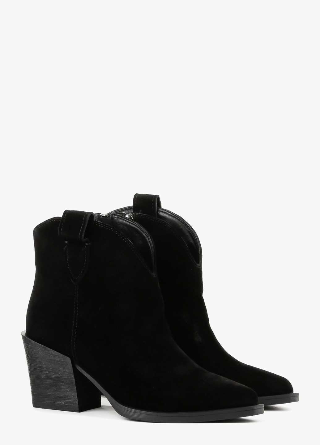 Чорні демісезонна ботільйони Le'BERDES