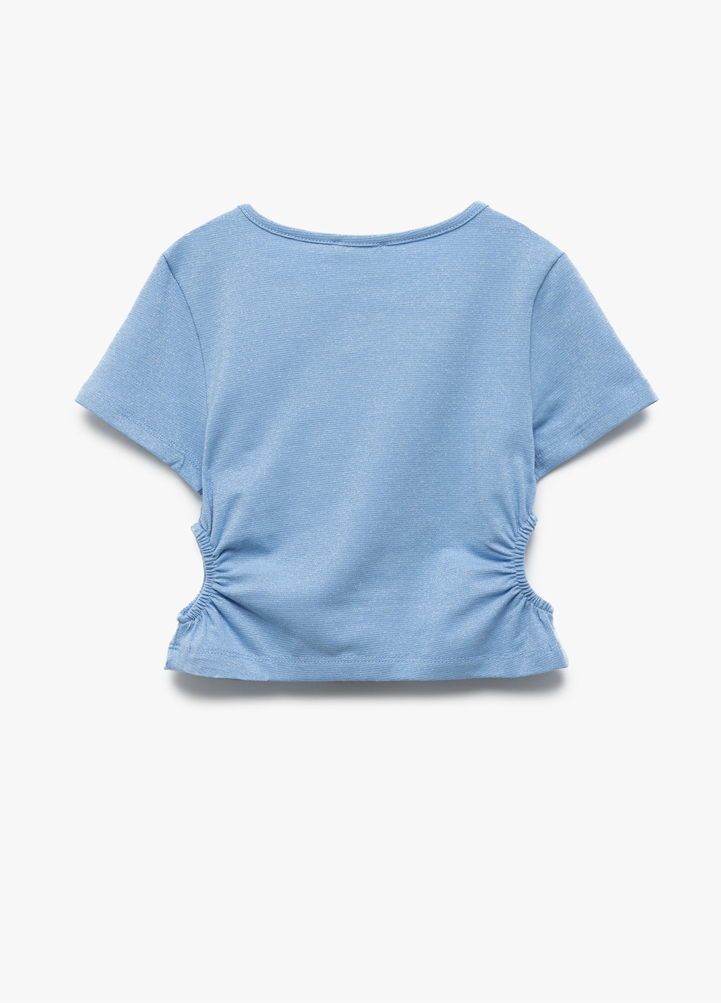 Голубая летняя футболка KOTON