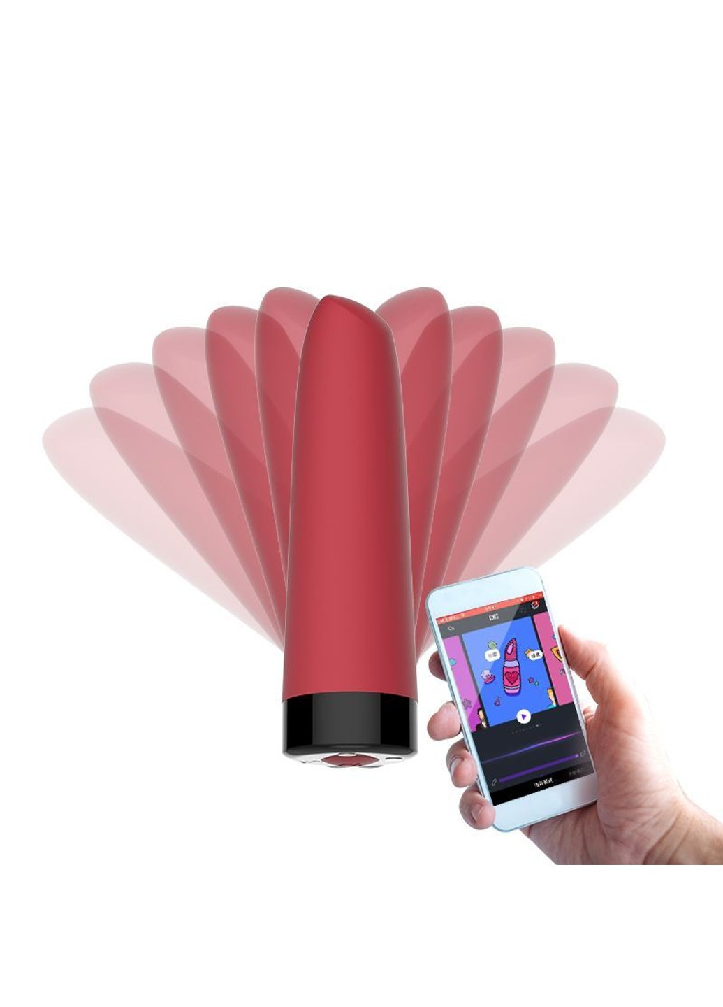 Смарт-мінівібратор Awaken, маленька вібропуля з керуванням зі смартфона Magic Motion (254734246)