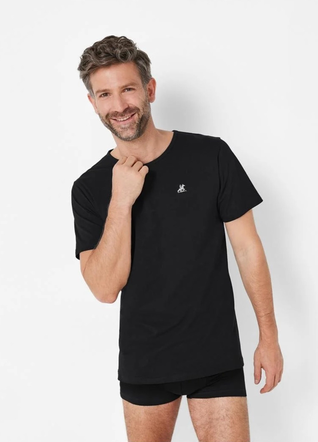 Чорна футболка Livergy