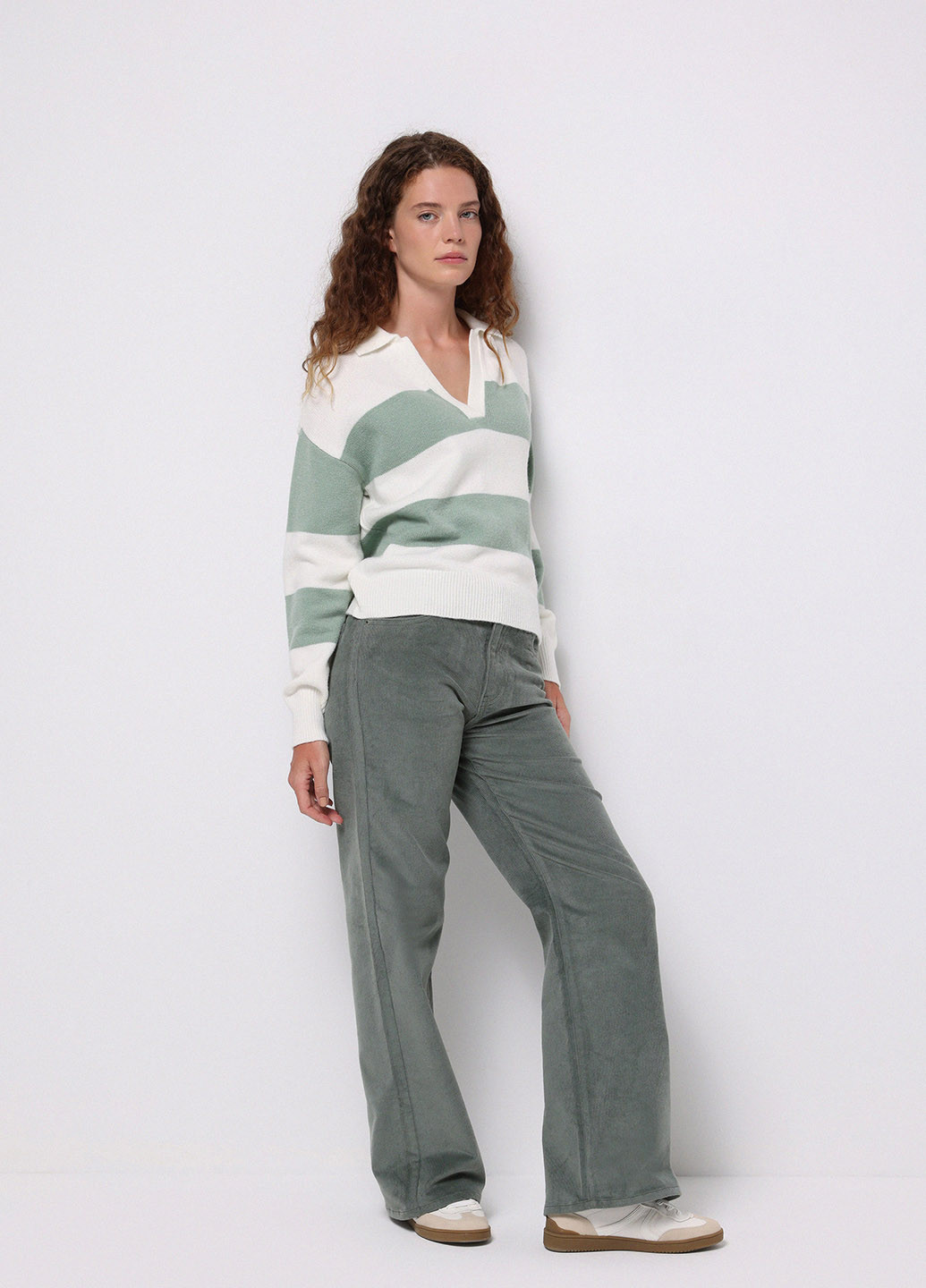 Комбинированный демисезонный свитер Colin's