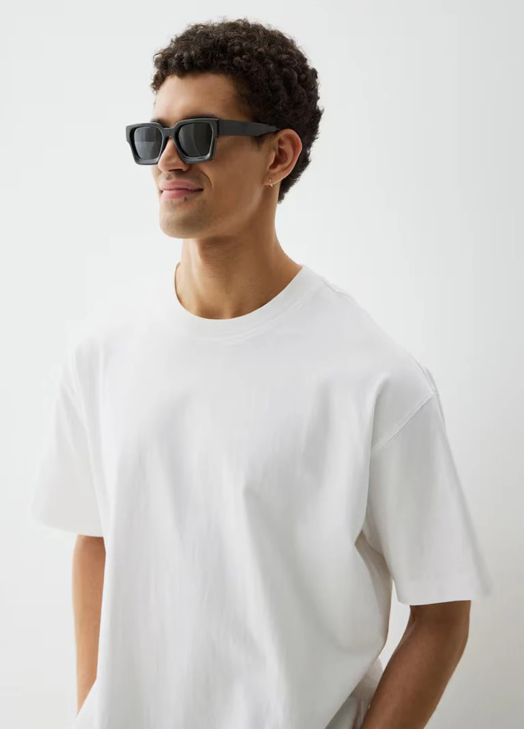Белая футболка H&M