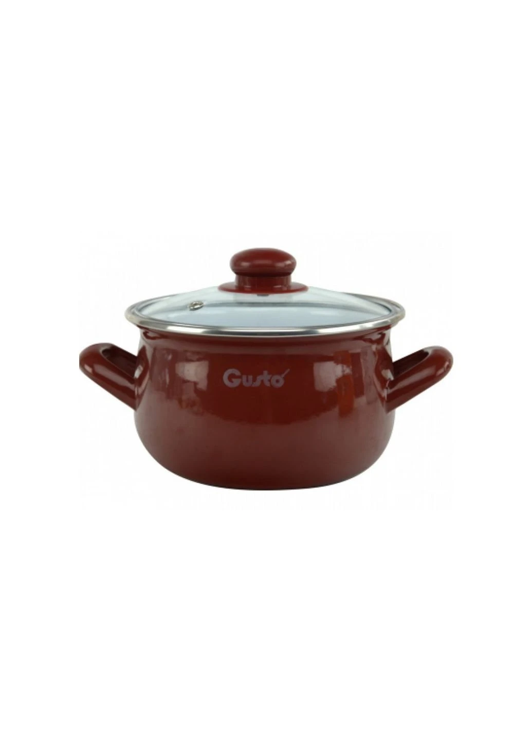 Кастрюля GT-T-122-R Red 22 см 5,1 л (96968) Gusto (254069699)