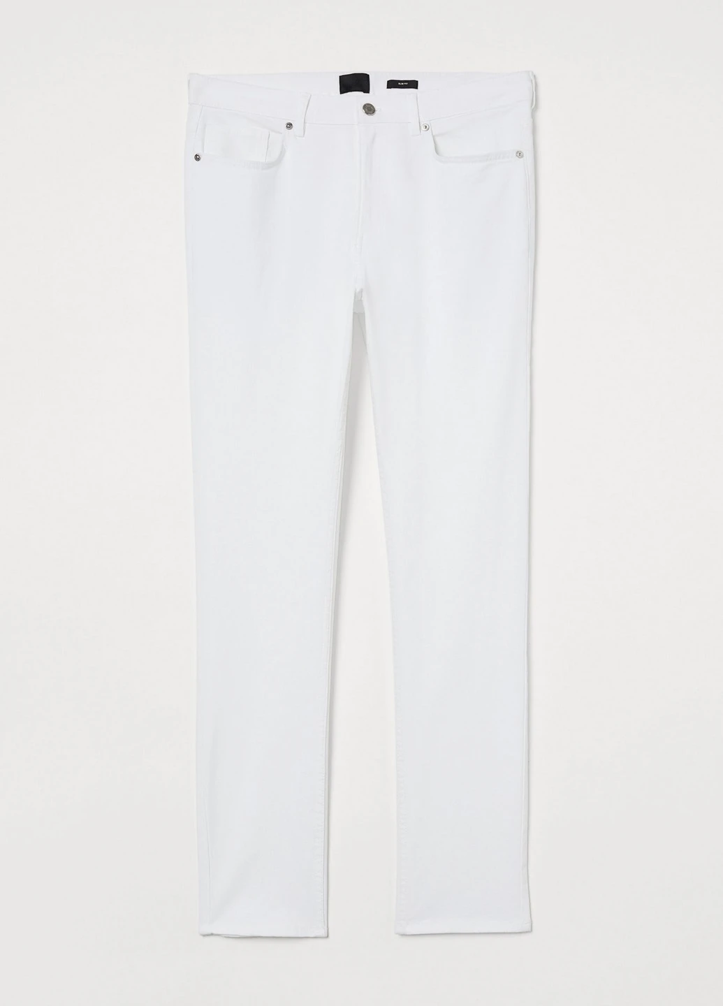 Белые летние джинсы H&M