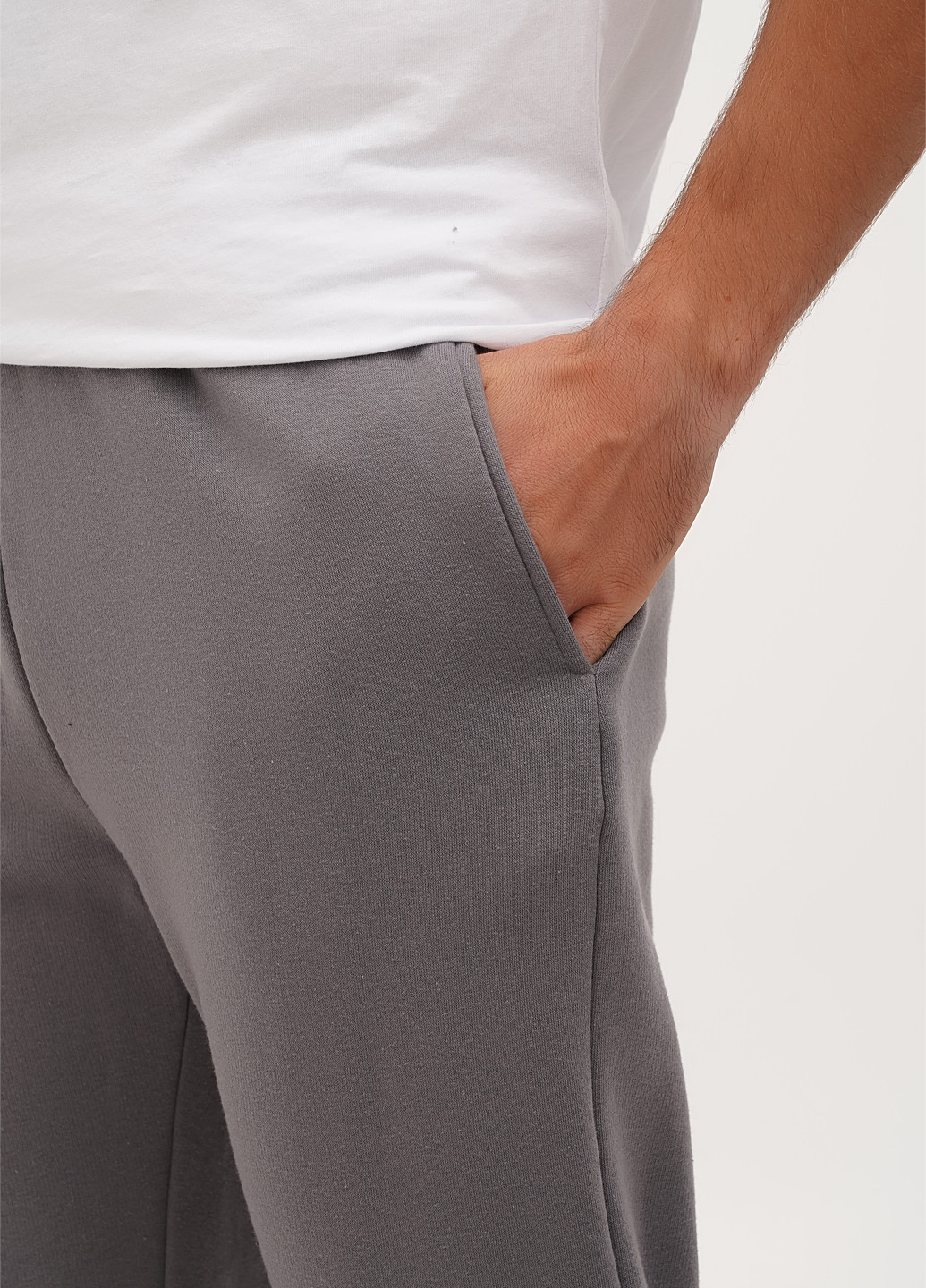 Серые кэжуал, спортивные демисезонные джоггеры брюки Boohoo