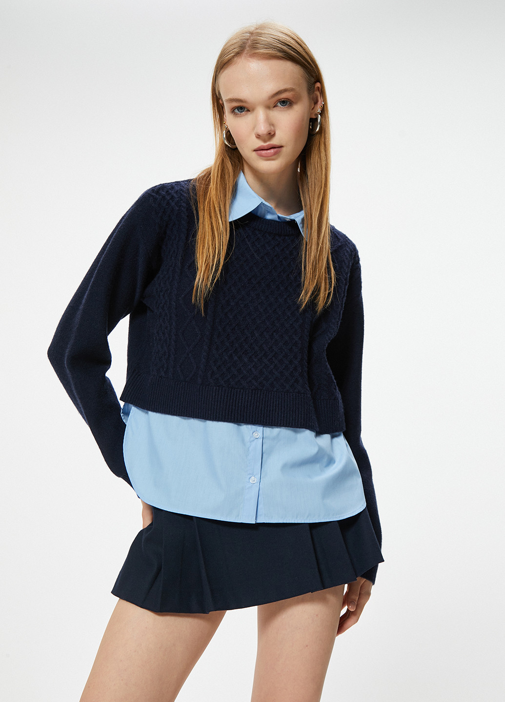 Индиго демисезонный джемпер джемпер KOTON