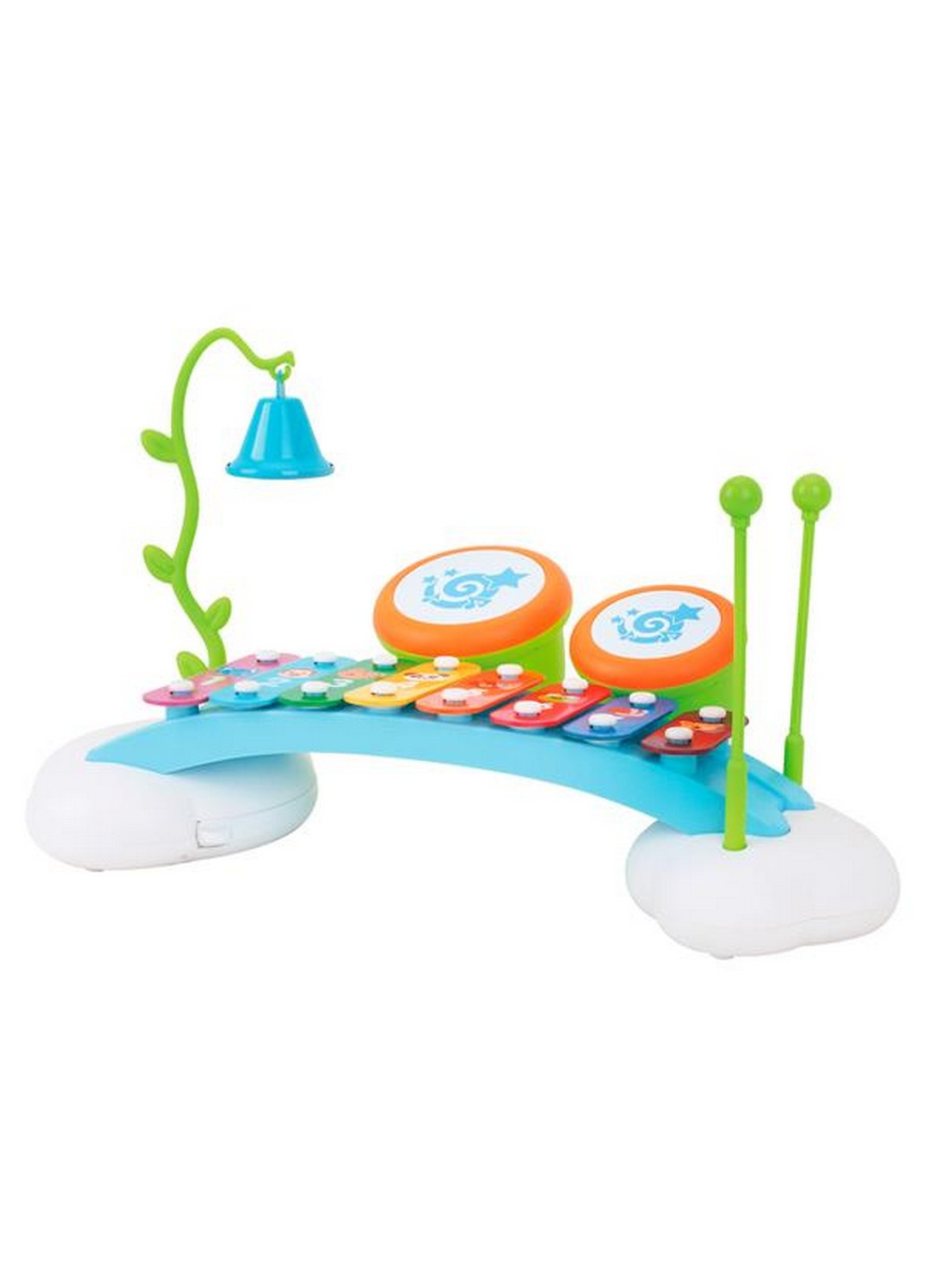 Игрушка Ксилофон радуга 20,5х38х22 см Hola Toys (228856895)