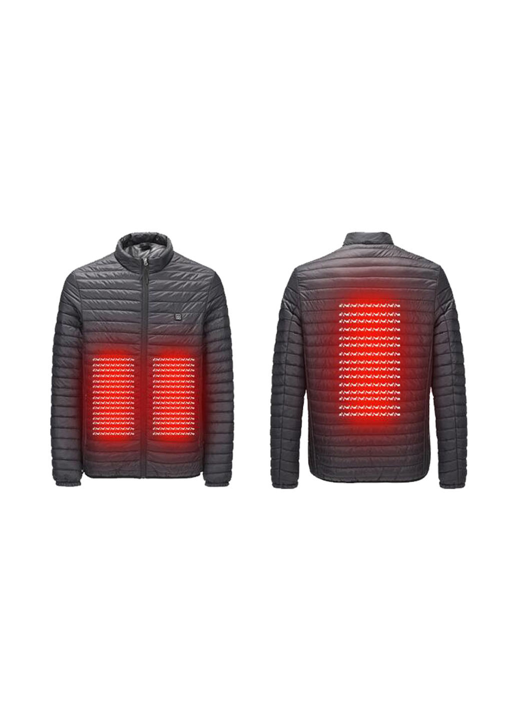 Чорна демісезонна куртка Thermalli