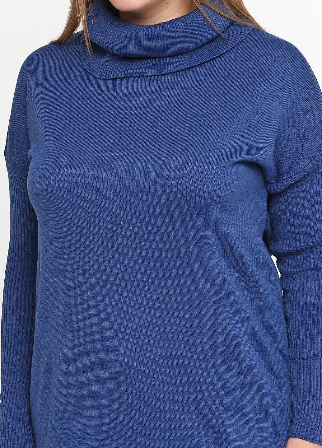 Темно-синий демисезонный свитер Metin Triko