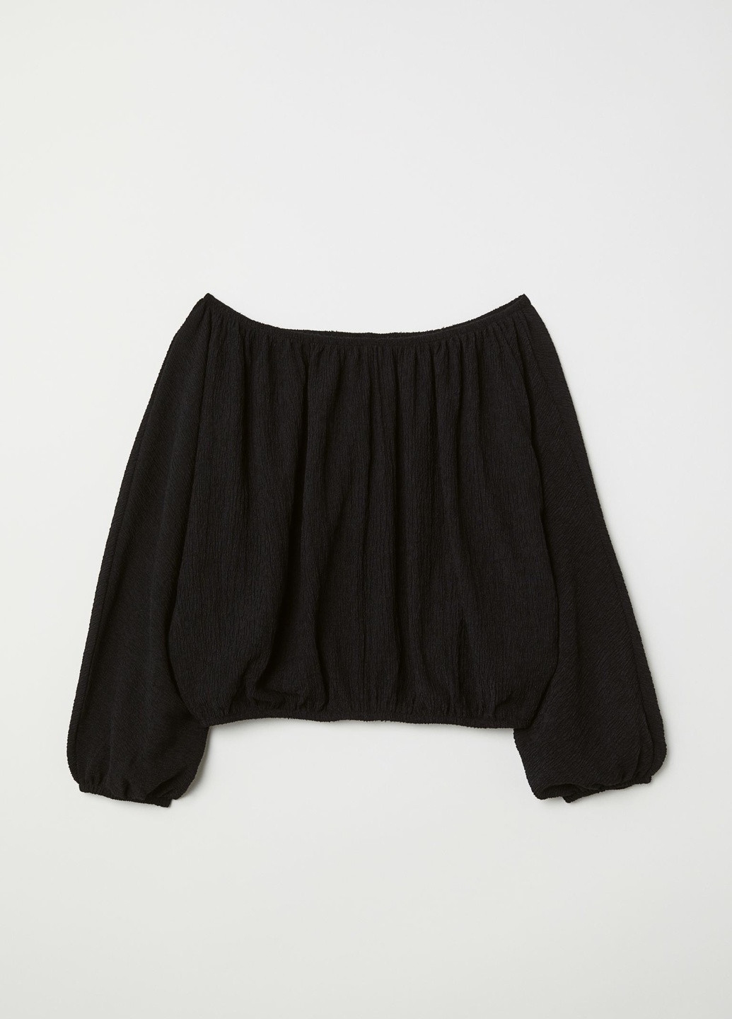 Чёрная блуза H&M