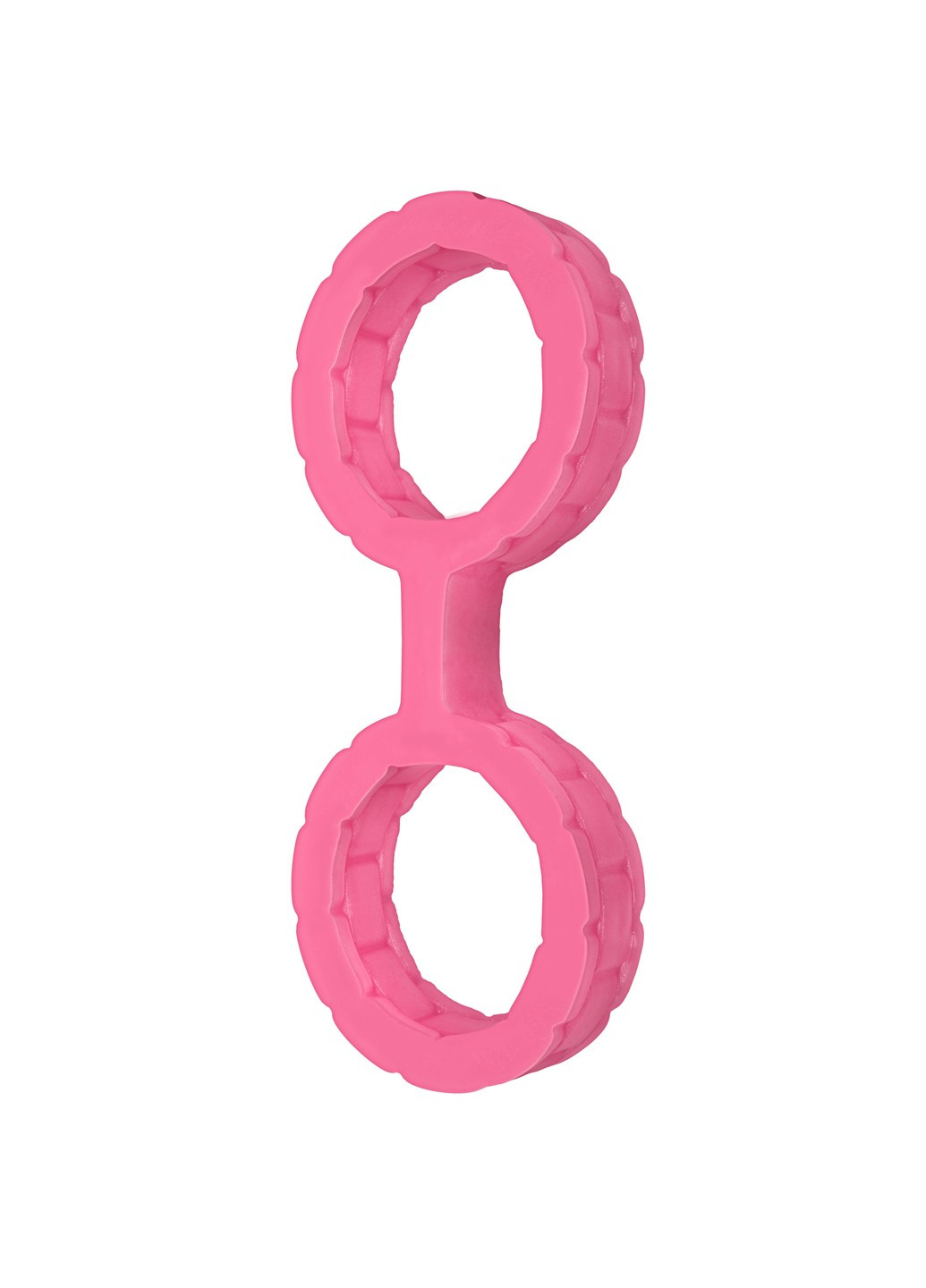 Наручники из силикона The Cuffs Large - Pink Doc Johnson (252383365)
