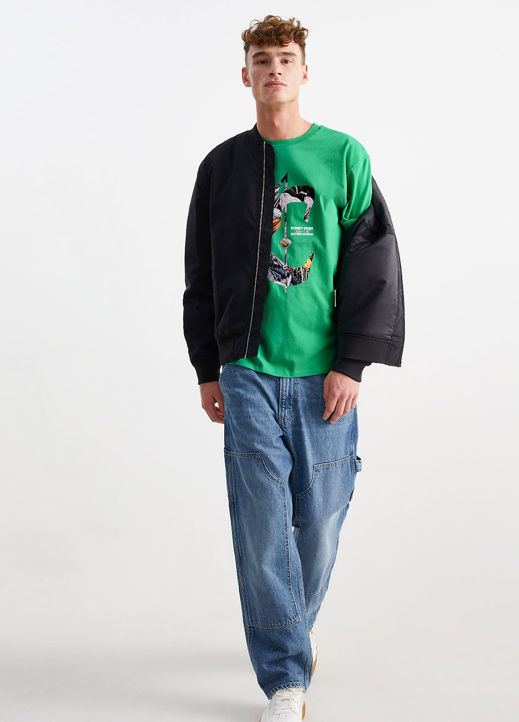 Зелена футболка C&A