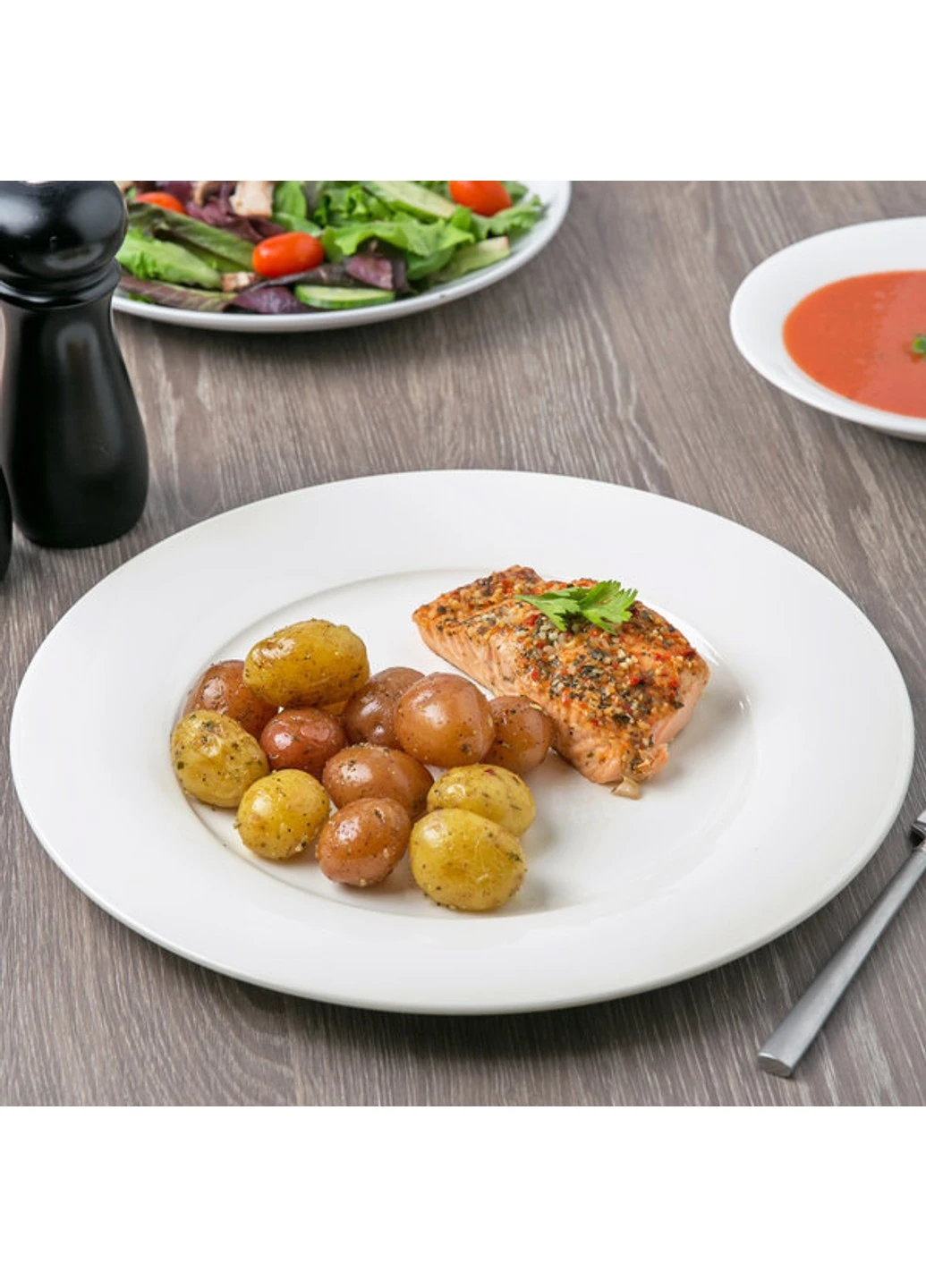 Тарелка обеденная Affinity 31,5 см белая Villeroy & Boch (254453845)