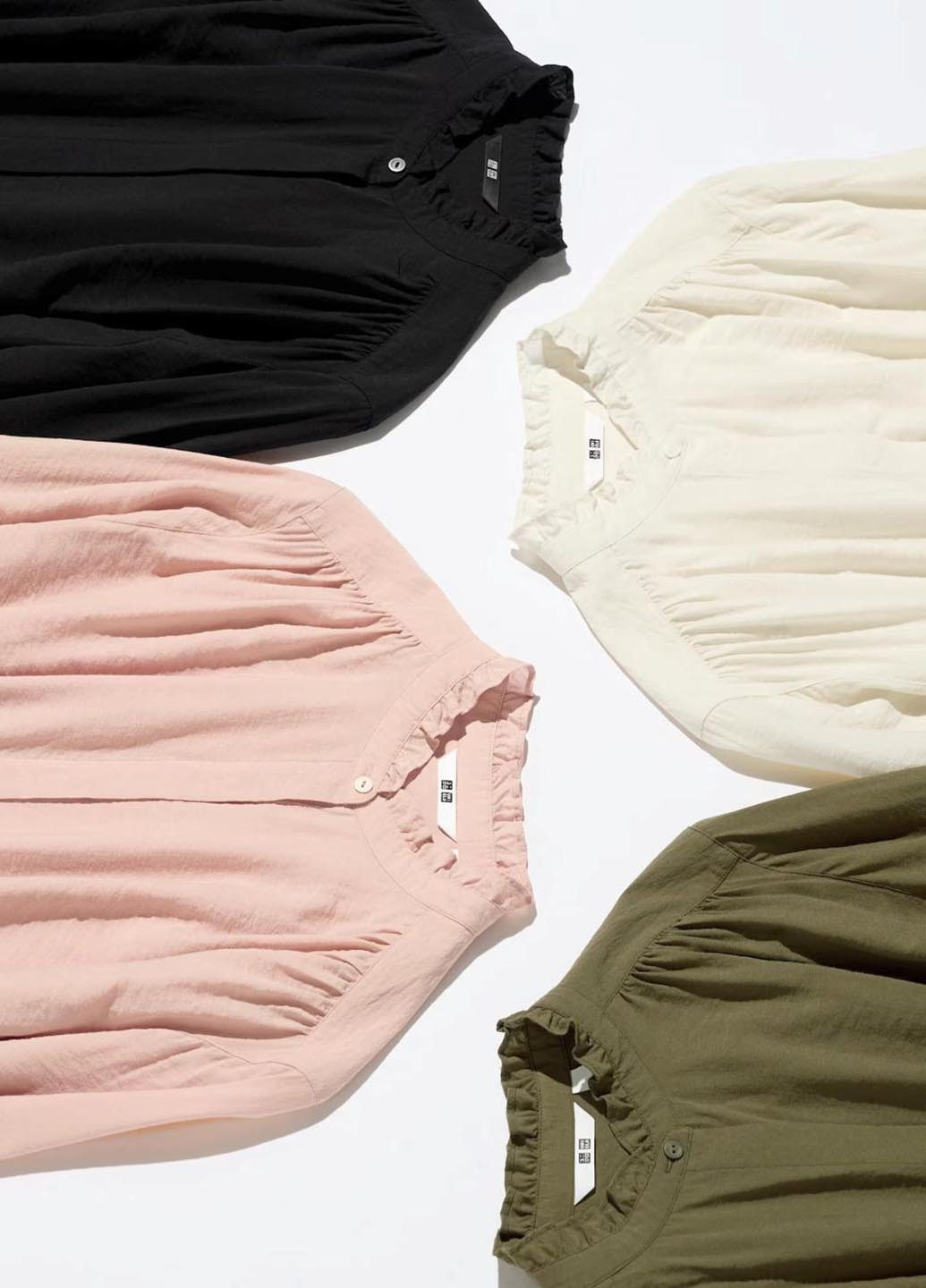 Зелена блузка Uniqlo