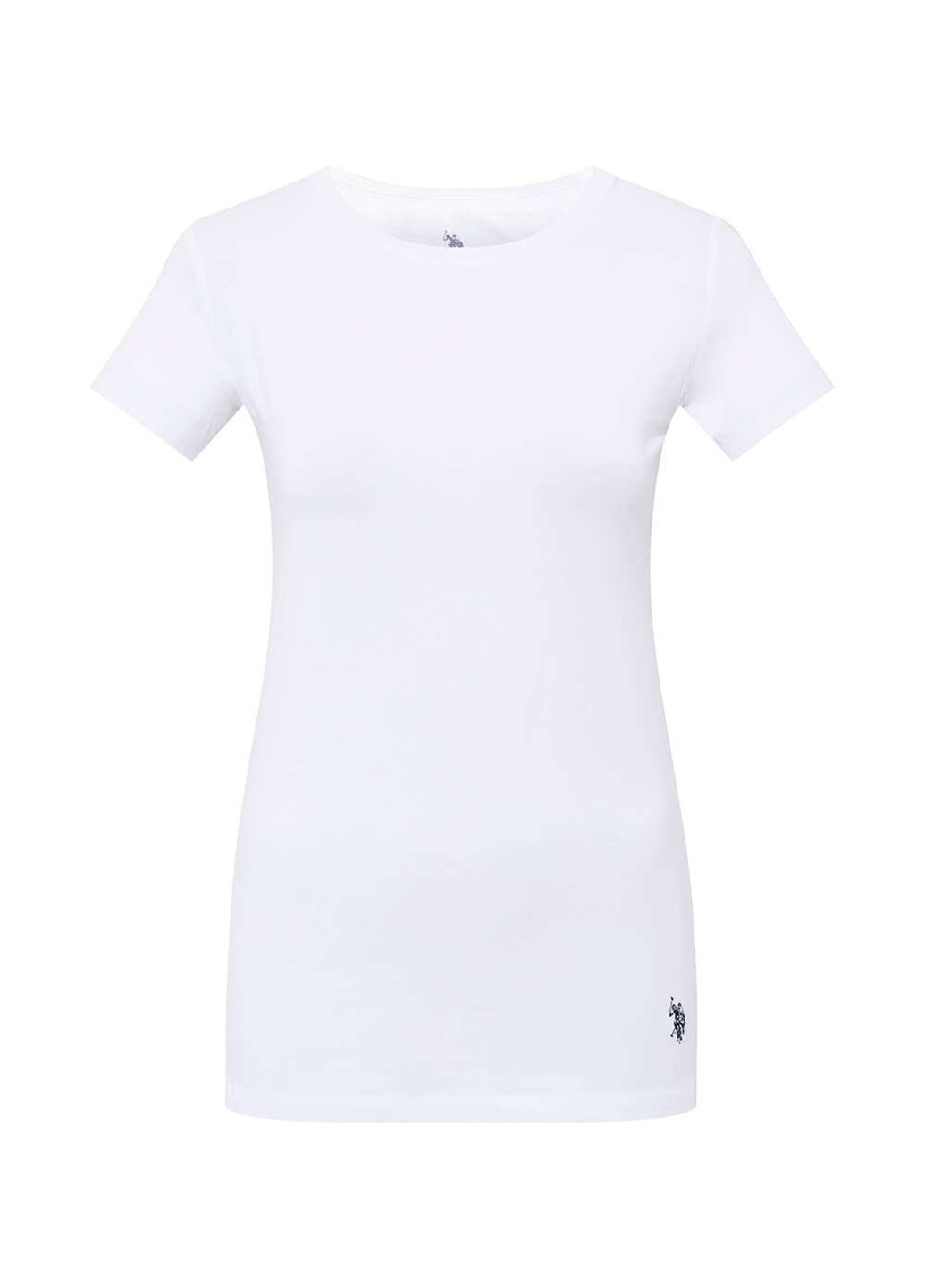Белая всесезон футболка U.S. Polo Assn.