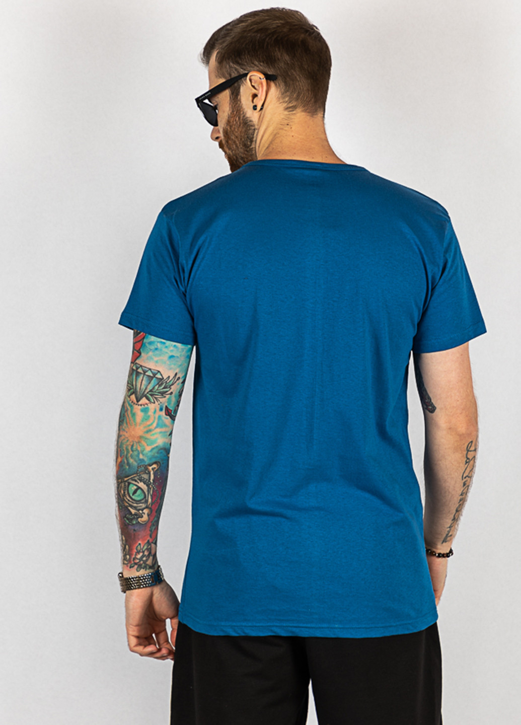 Синяя футболка Time of Style