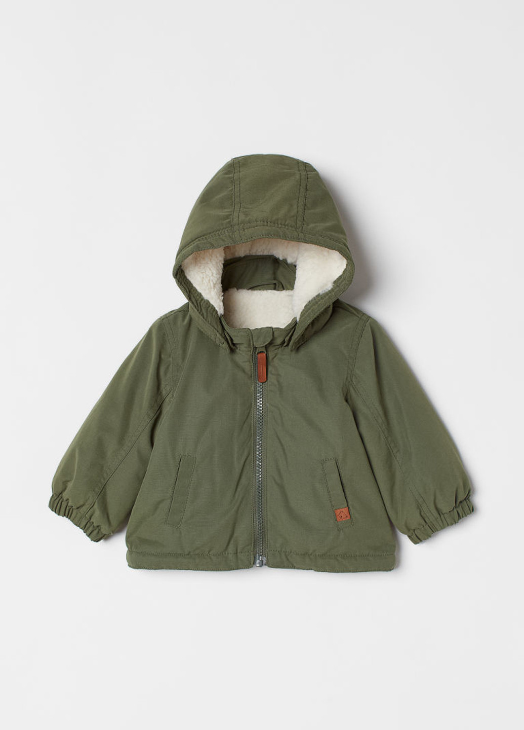 Оливкова (хакі) демісезонна куртка H&M